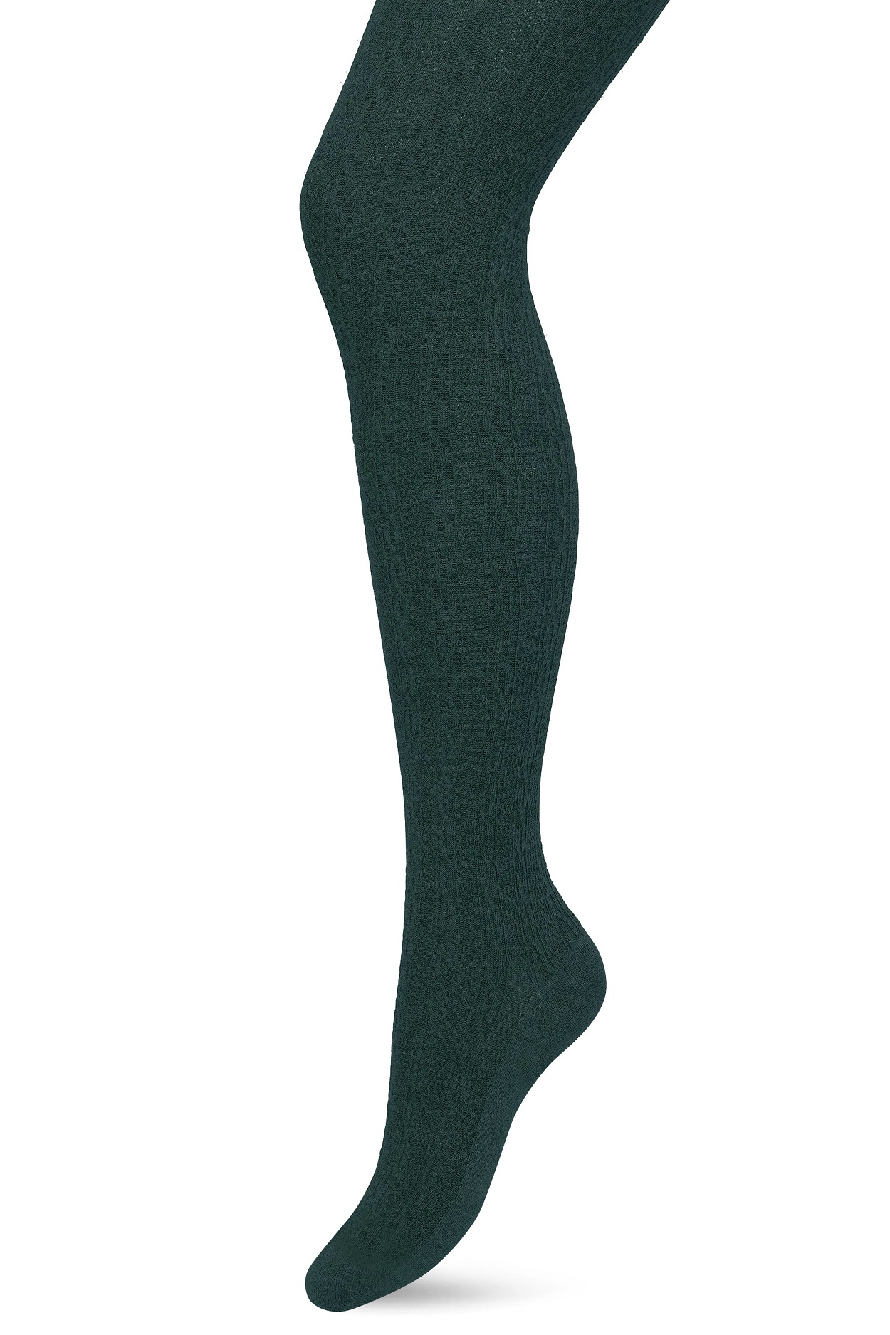 Classic Cable Tights Trekking green