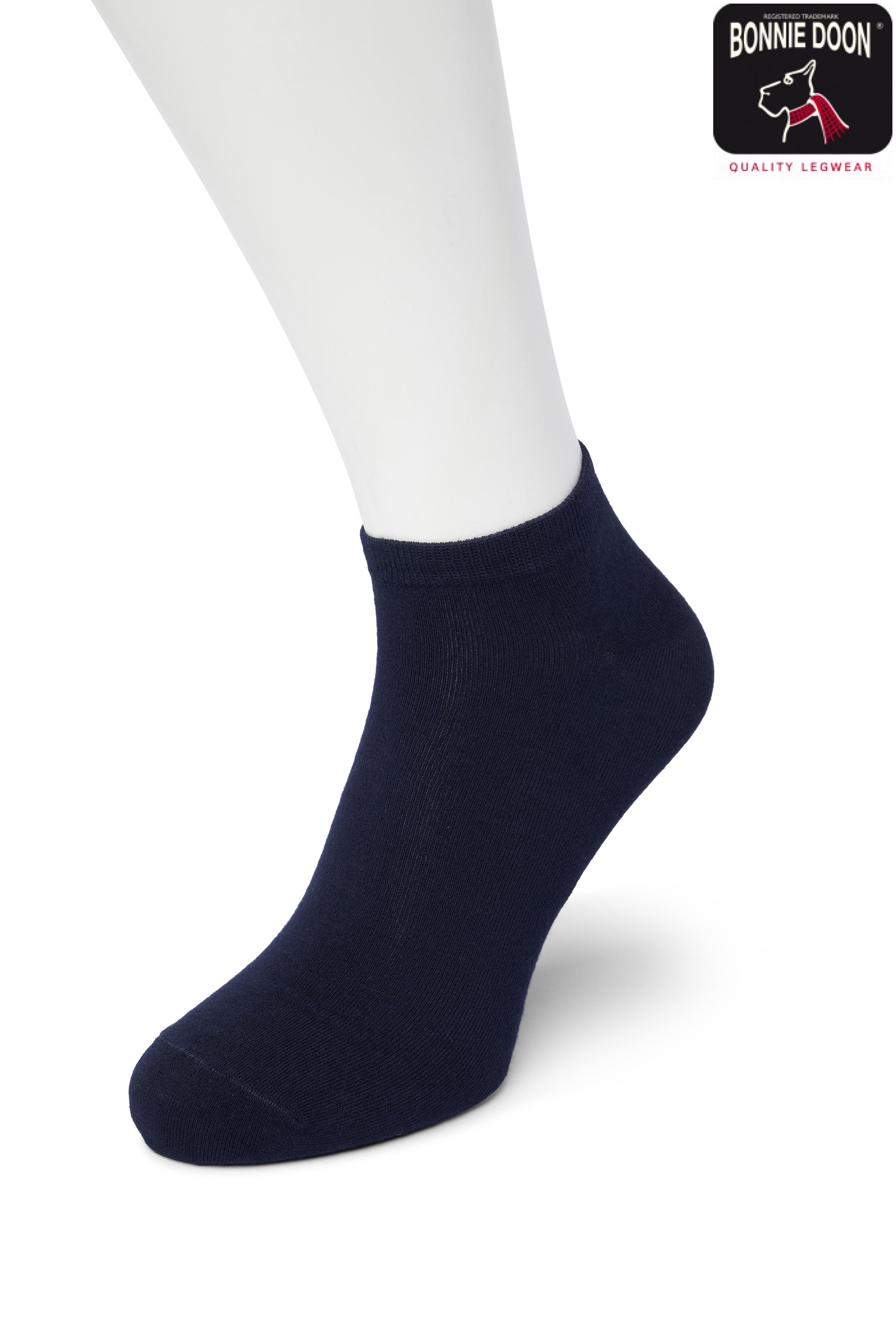 Bamboo short sock Navy