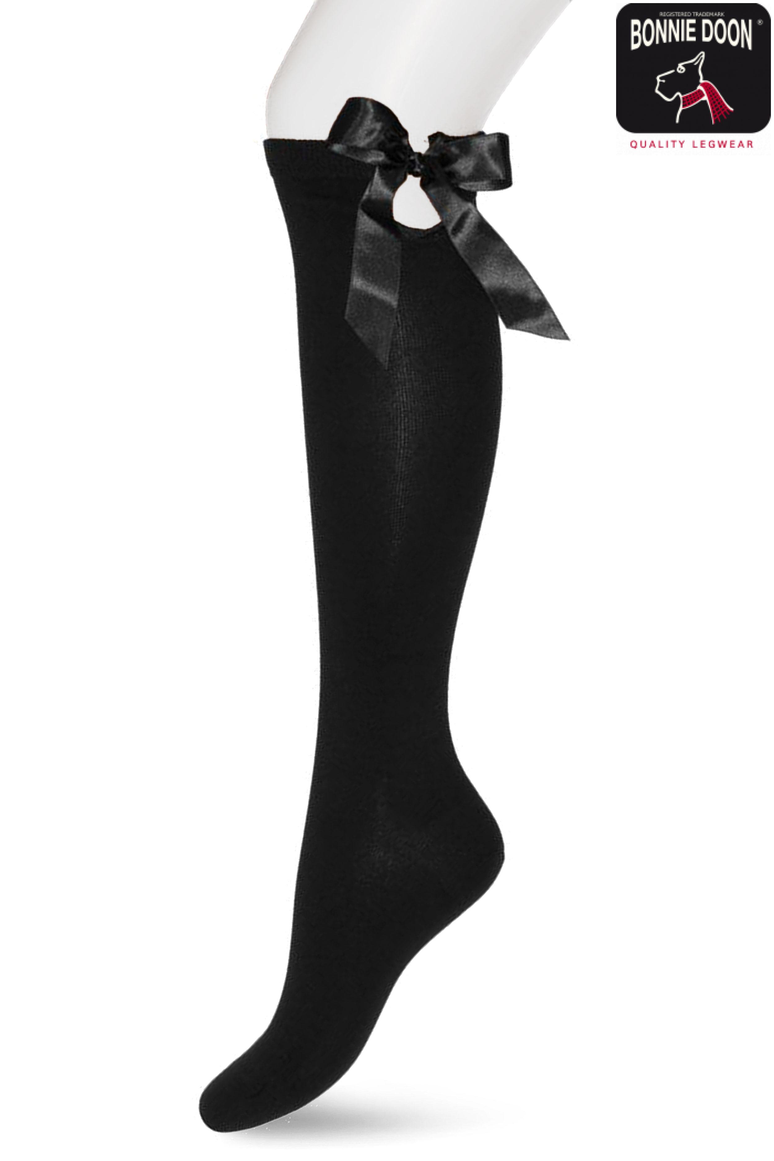 Big Bow Knee-High Navy