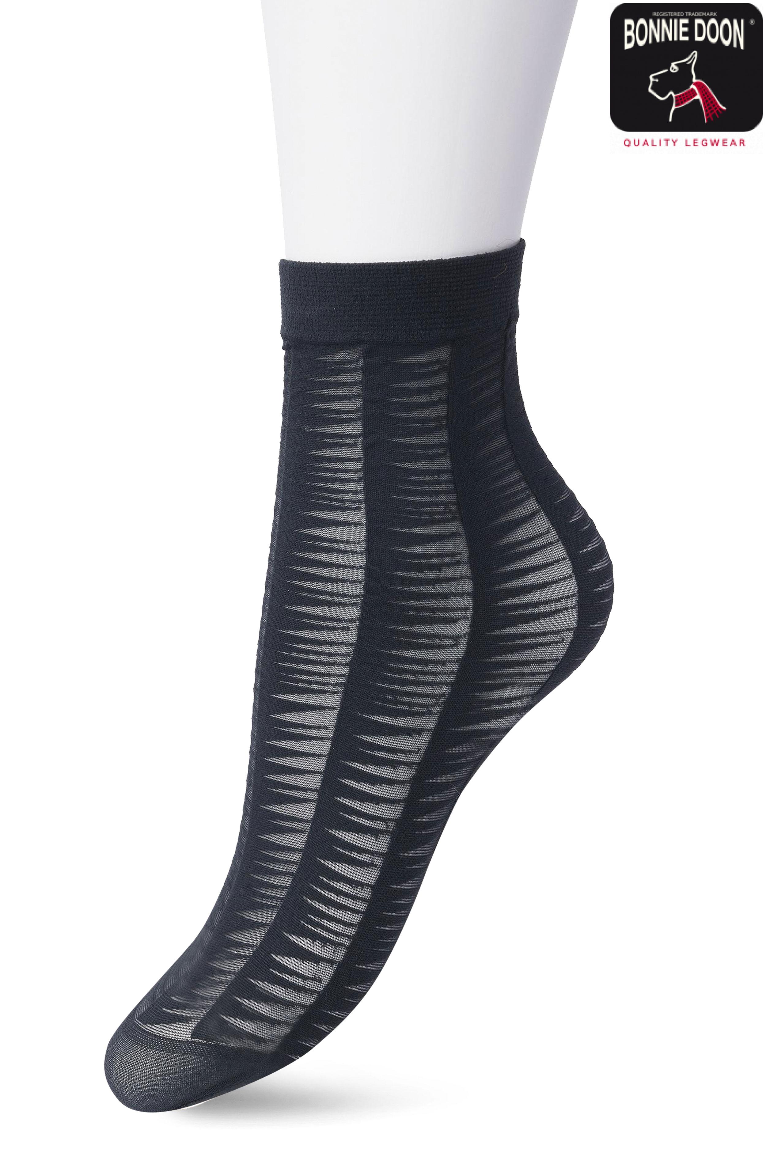 Triangle Lines sock Black