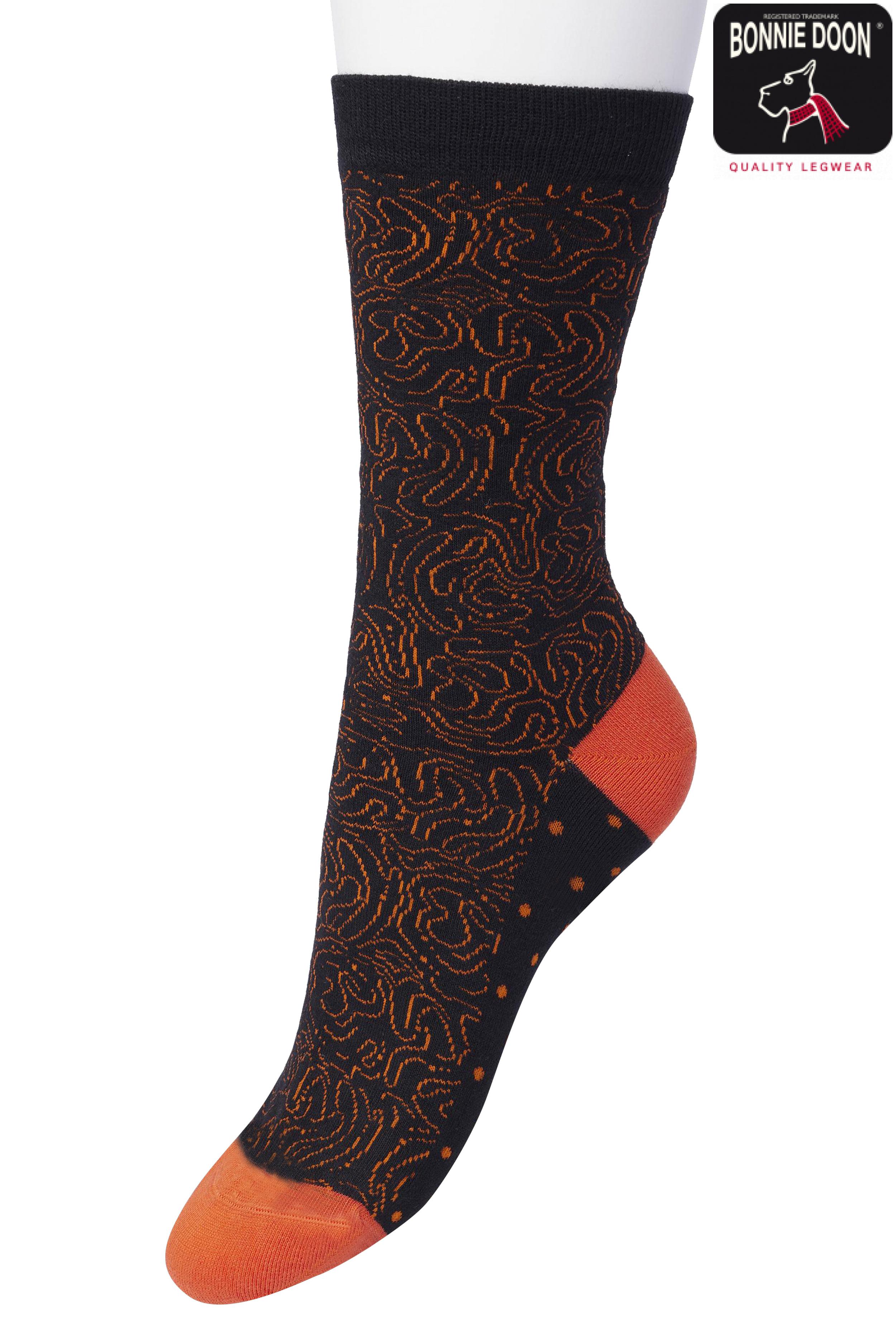 Labyrinth sock Poinciana