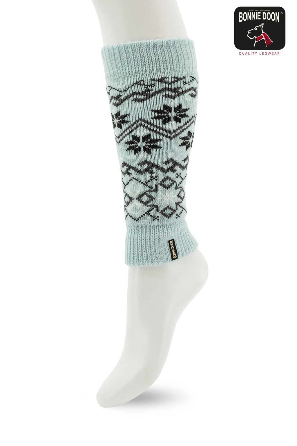 Short Legwarmer Winter Time Cameo blue