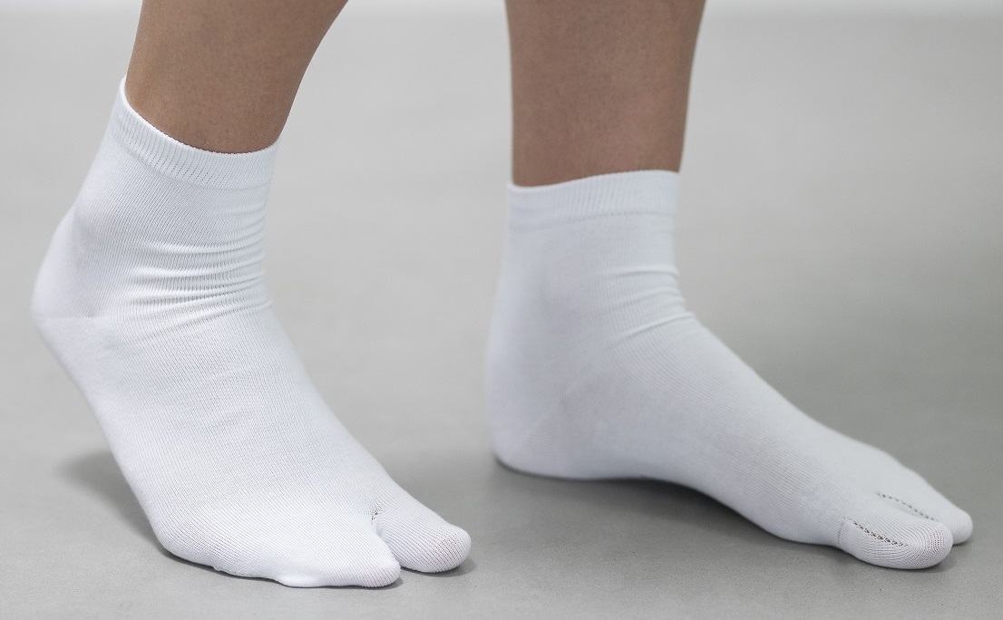 Big Toe Sock White