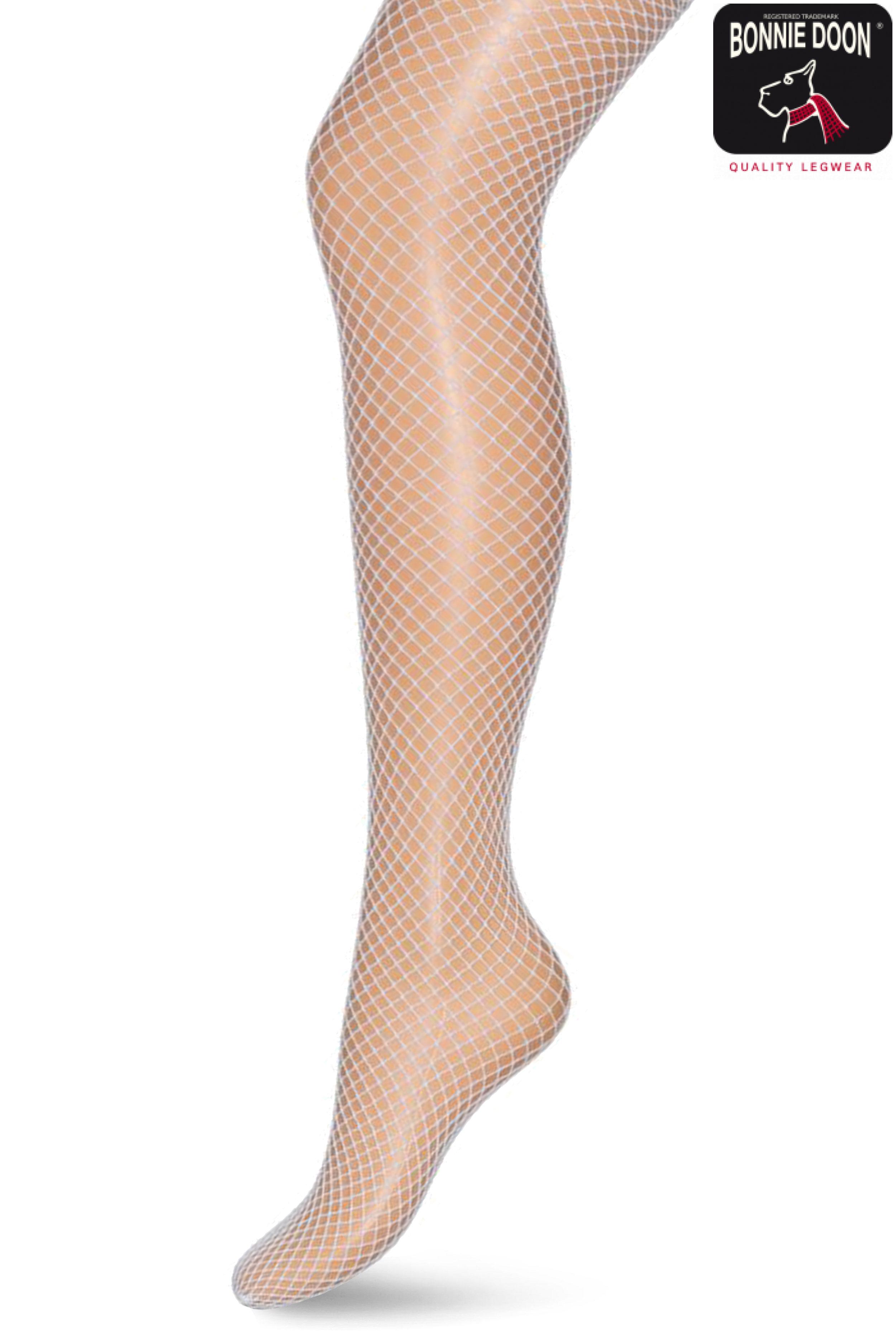 Fishnet Tights White