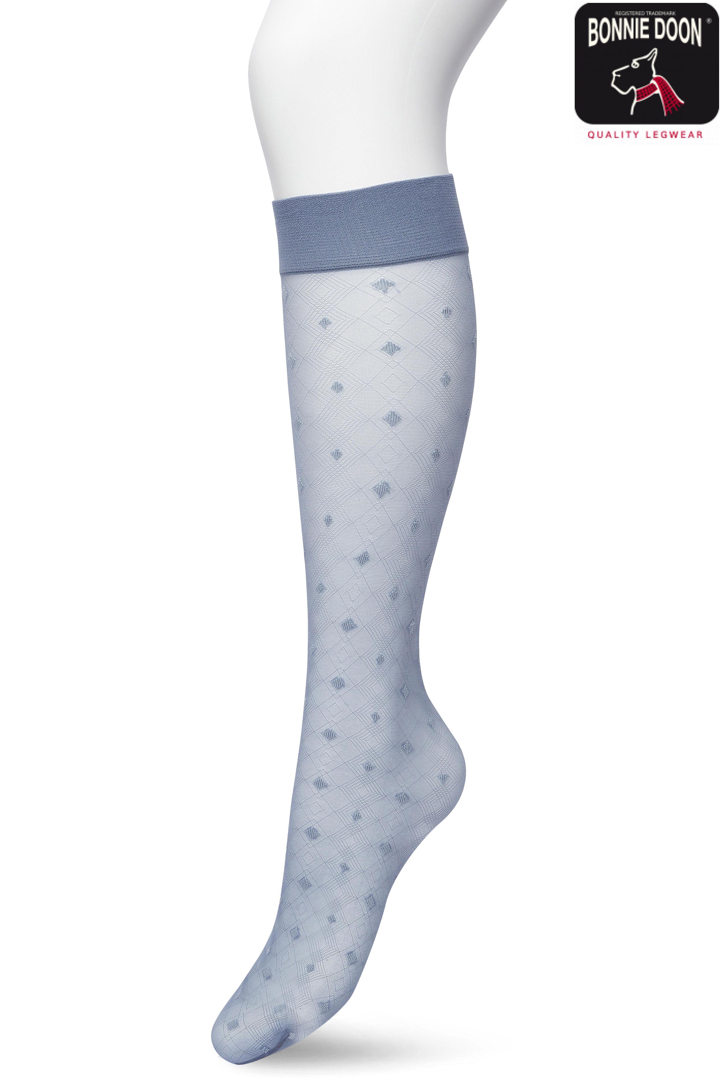 Geometric knee high Blue ashes