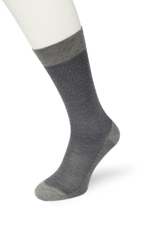 Diamond sock Grey antra