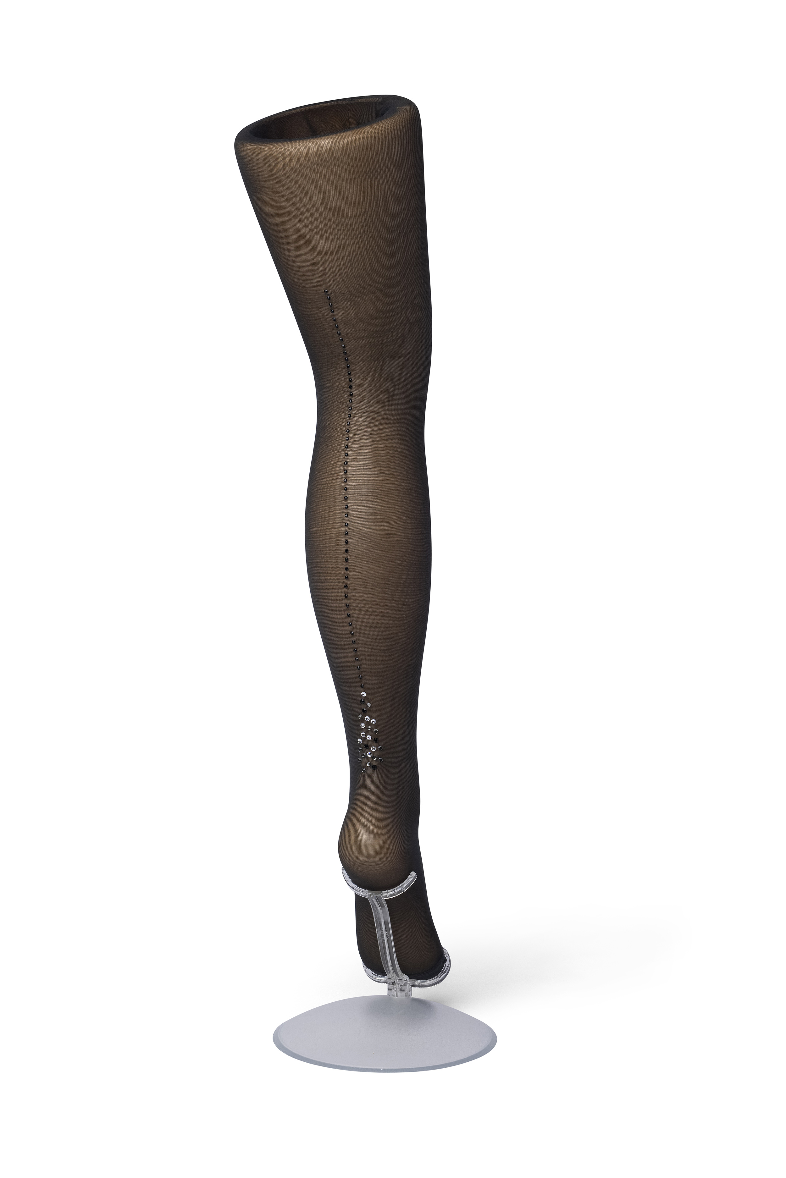 Strass Detail tights Black