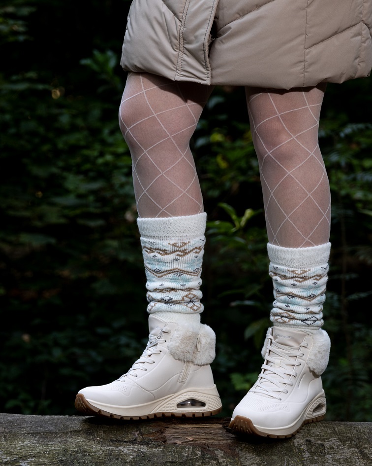 Short Legwarmer Winter Time Dark blue
