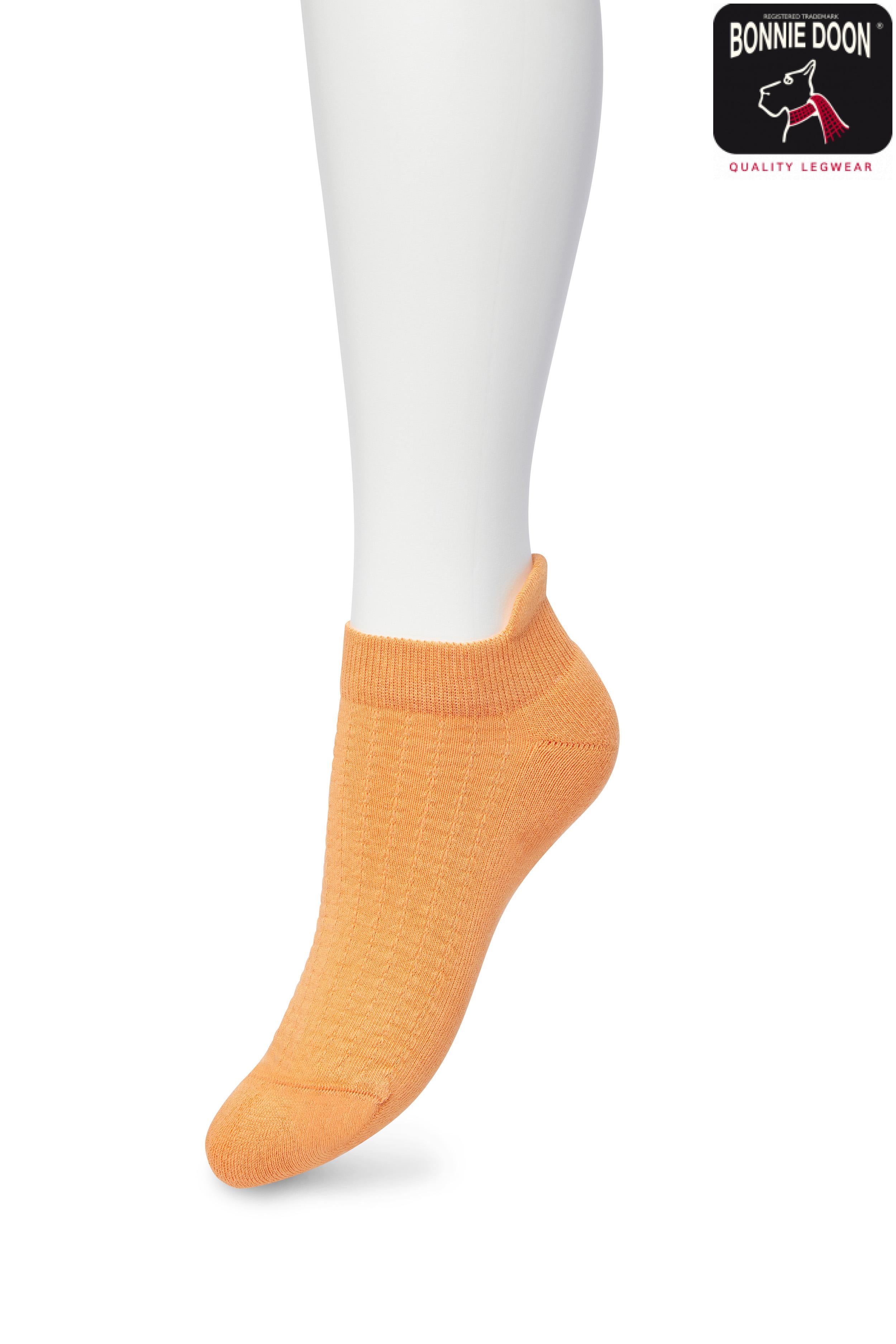 Sneaker Sock deluxe Cadmium orange