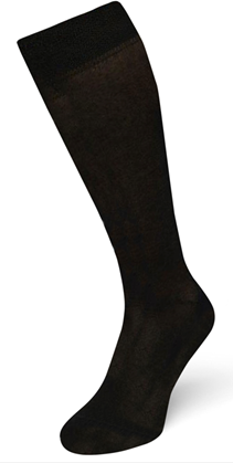 Filoscozia® Cotton Knee High Black