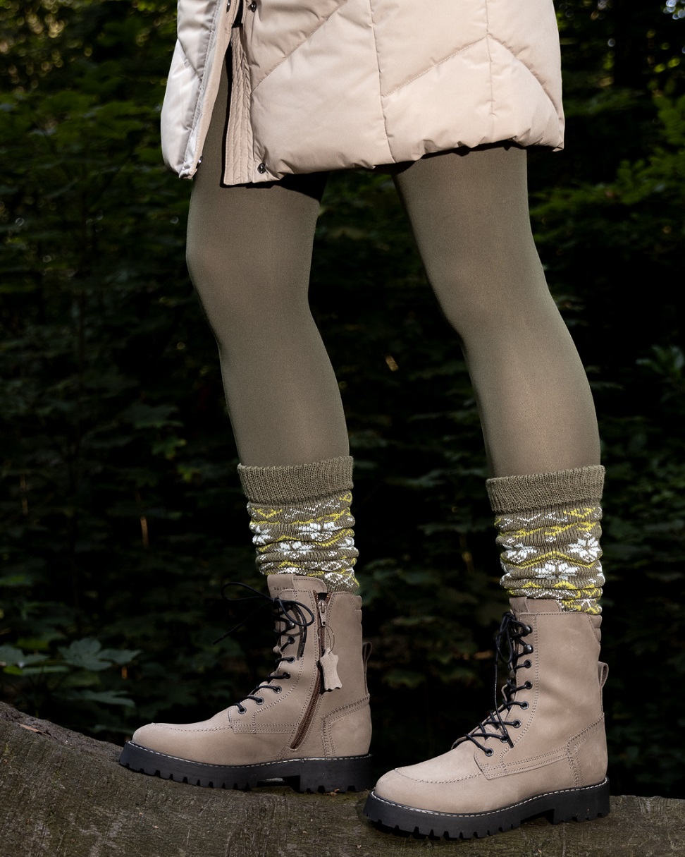 Short Legwarmer Winter Time Dark blue