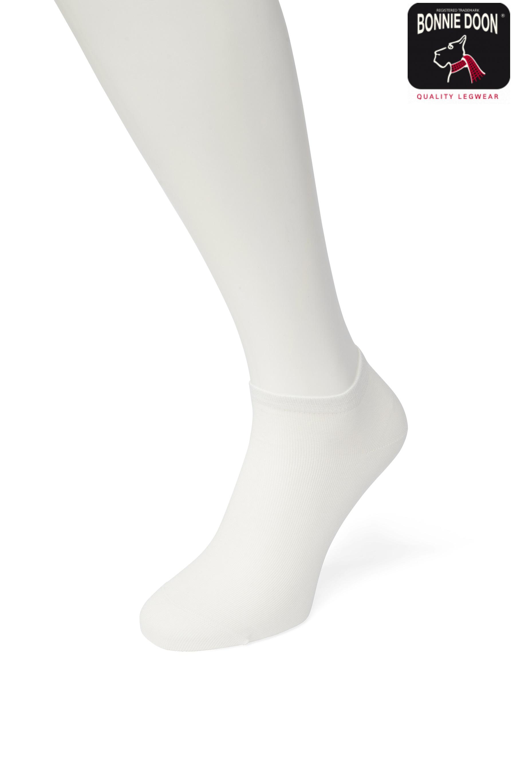 Cotton Short Sock Ivory