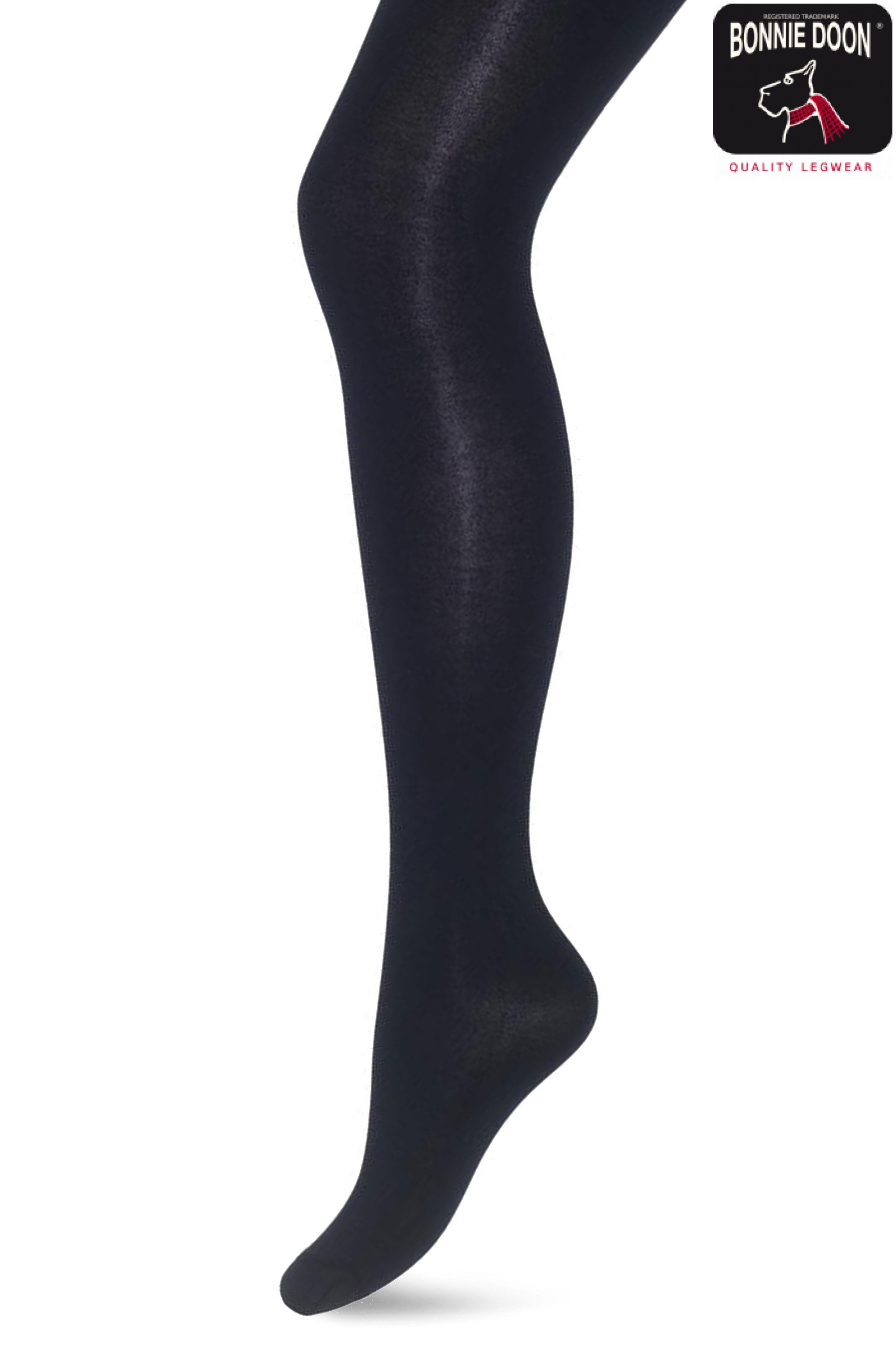 Soft Cashmere Tights Navy