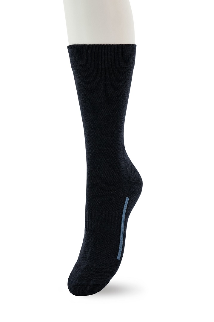 Walking Socks Merino Wool Dark blue