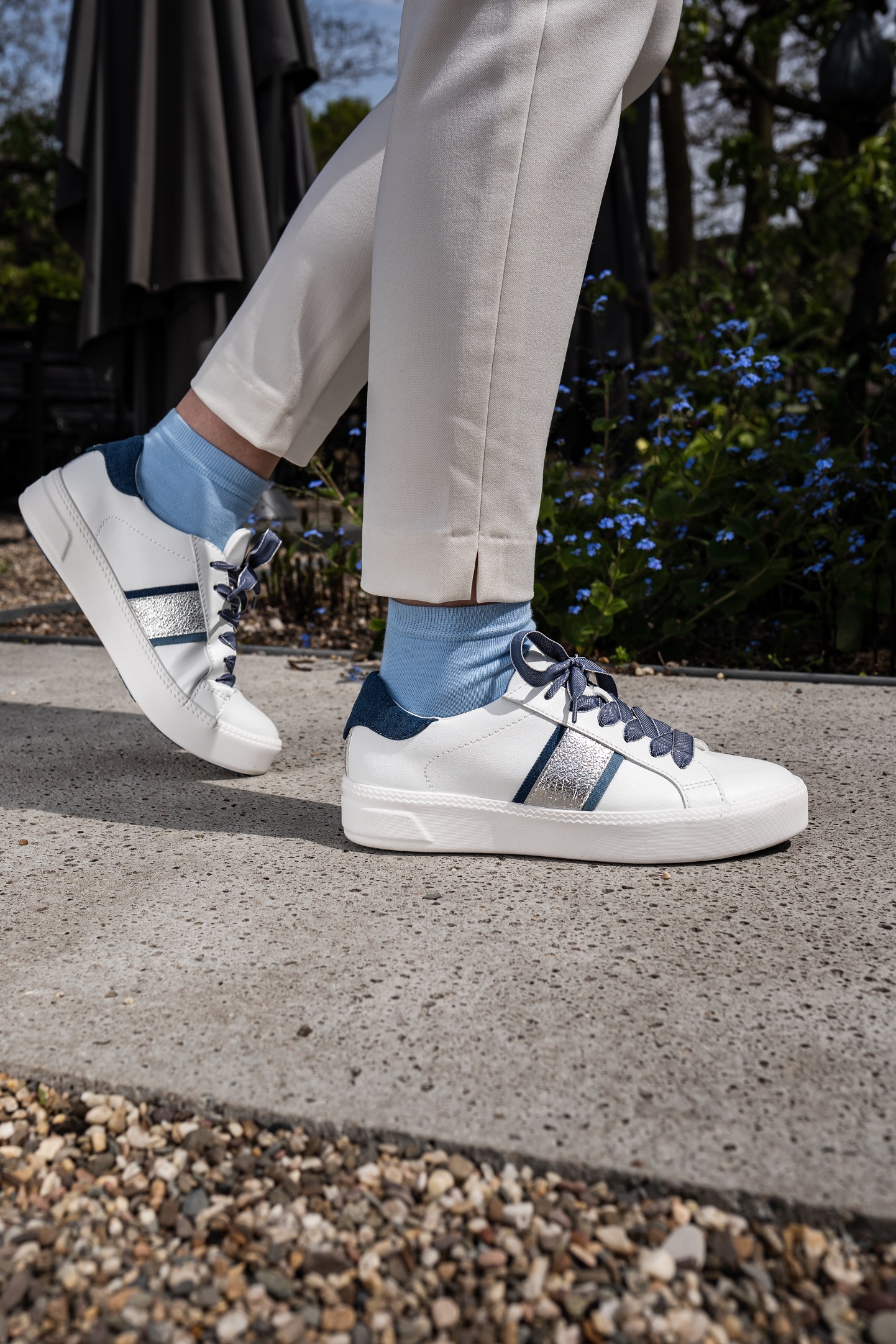 Basic Cotton Quarter White