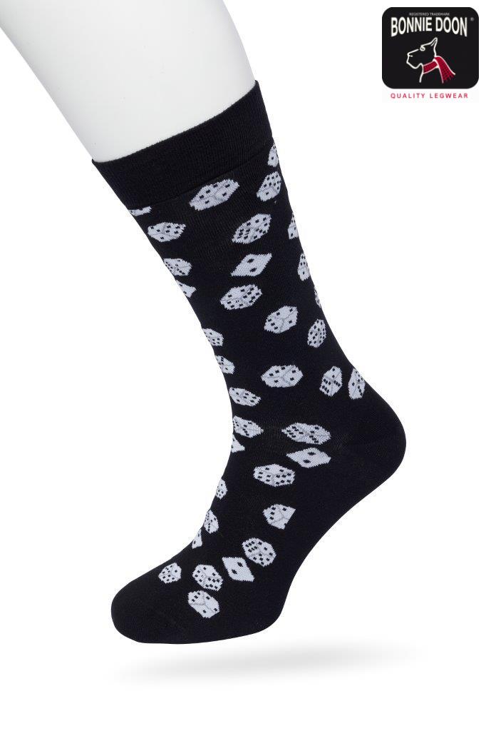 Dice Sock Black