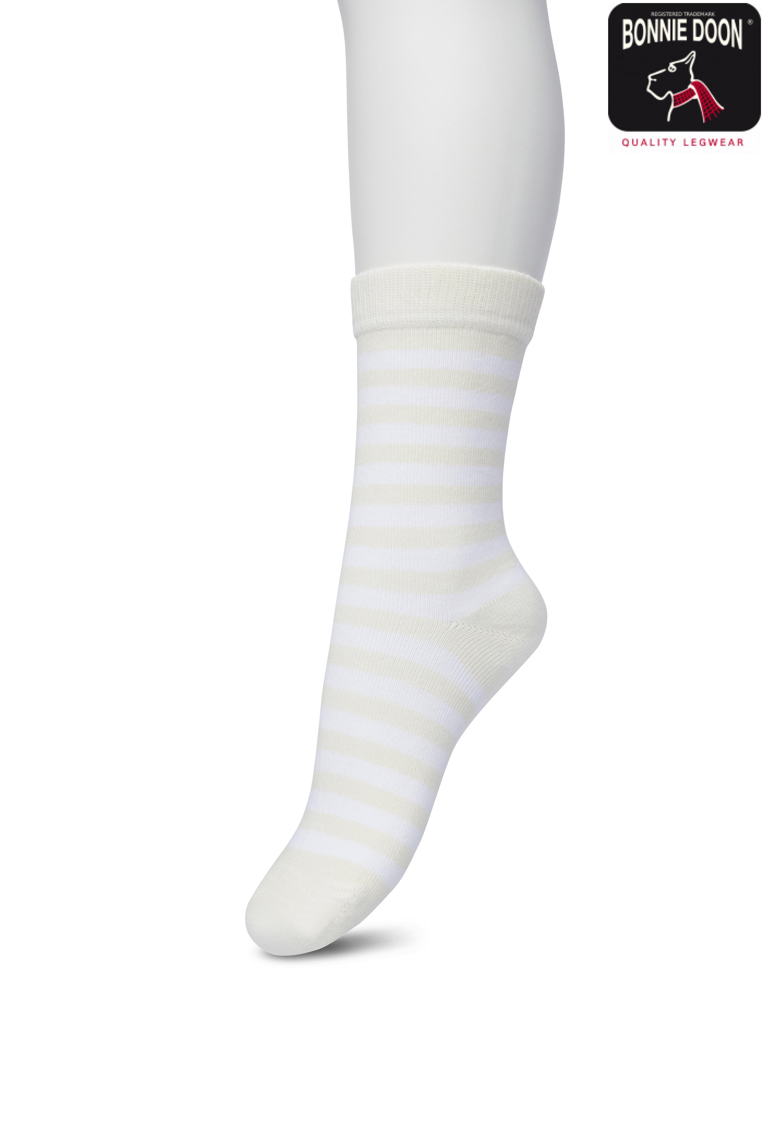 Basic Stripe sock Eggnog