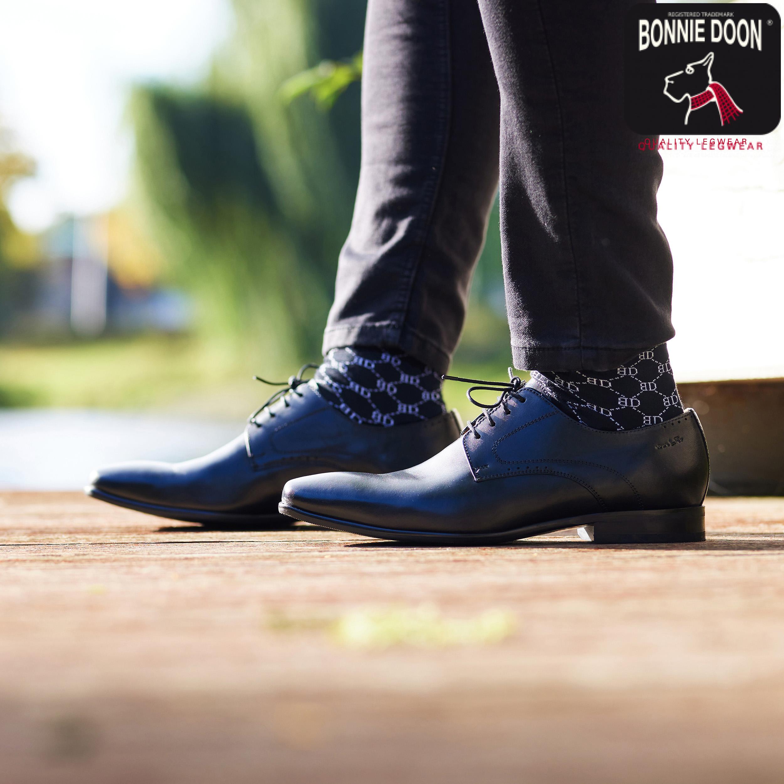 Bonnie Doon Sock Black