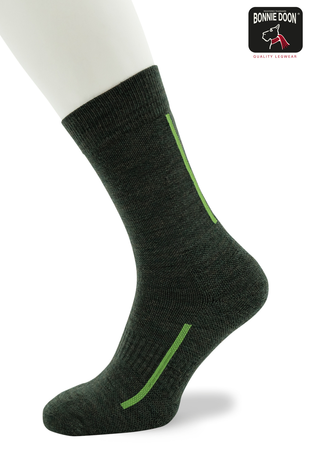 Walking Socks Merino Wool Jungle green