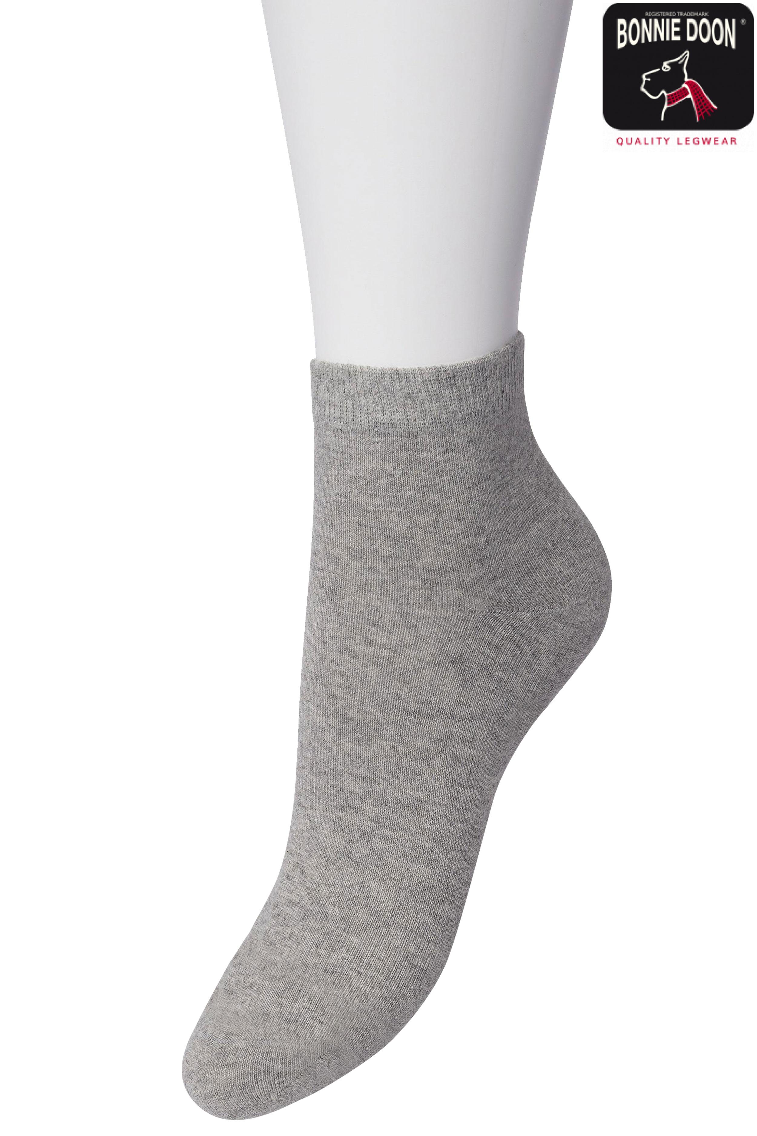 Basic Cotton Quarter Light grey heather