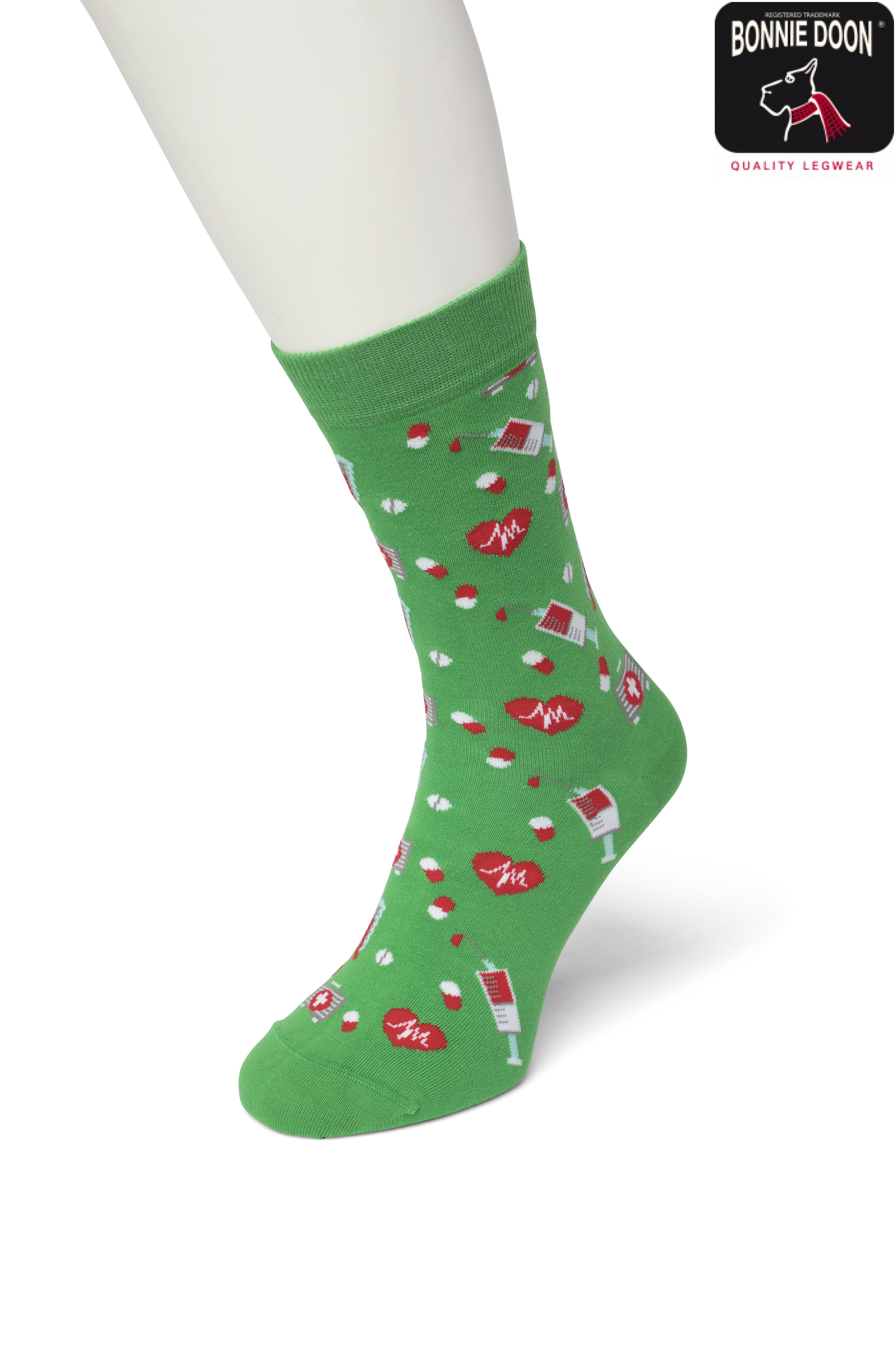 Medical sock Kelly green