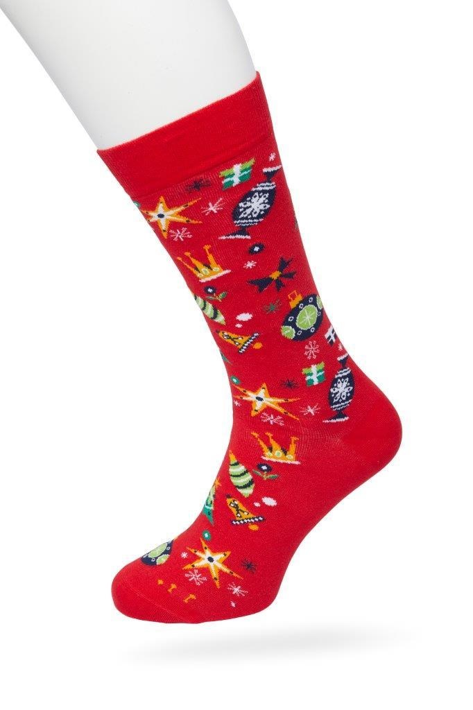 Christmas Spirit sock Tomato Red